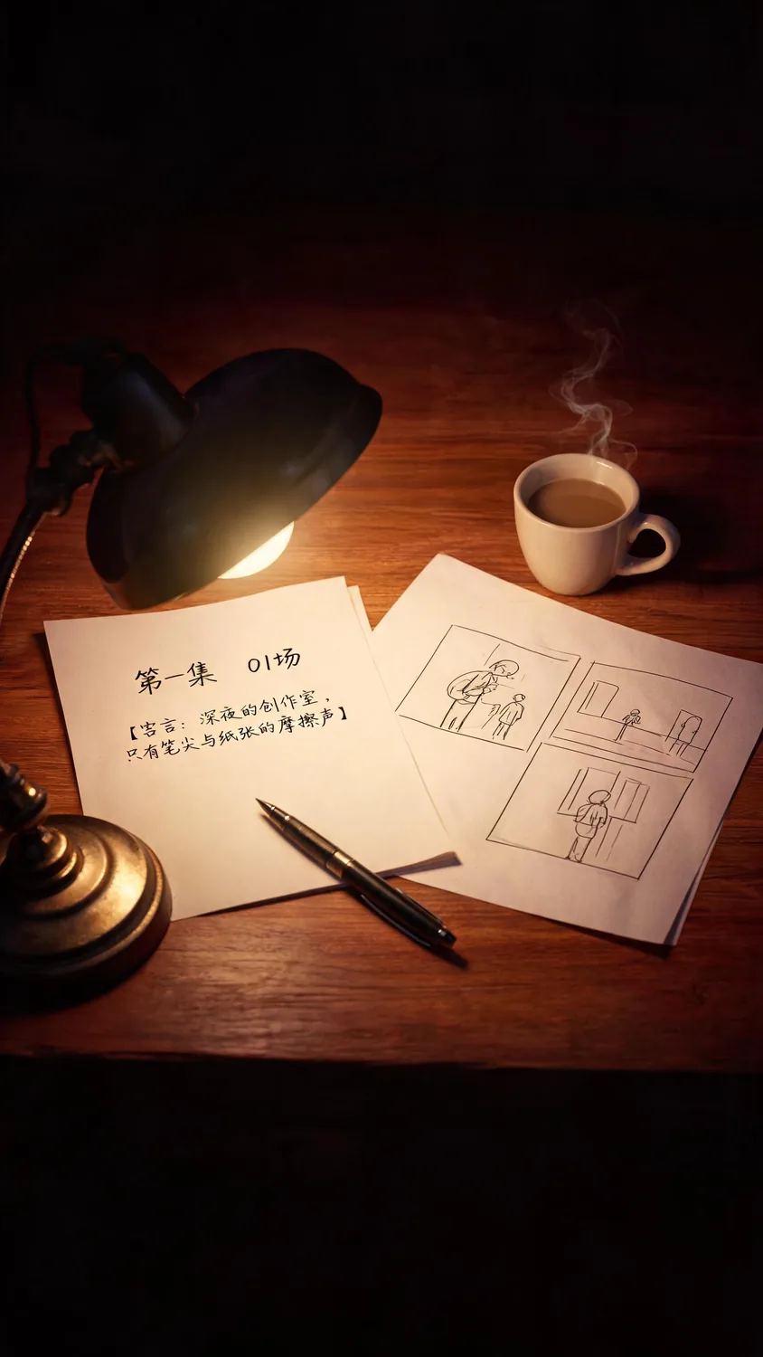 OnlyShot 分镜首帧 · 剧本 立意